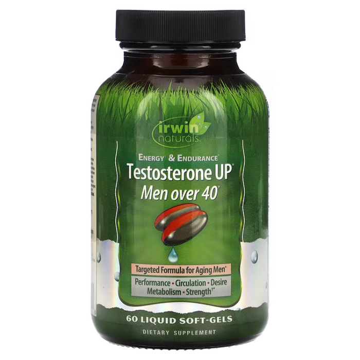 Testosterone UP Men Over 40, 60 Softgels