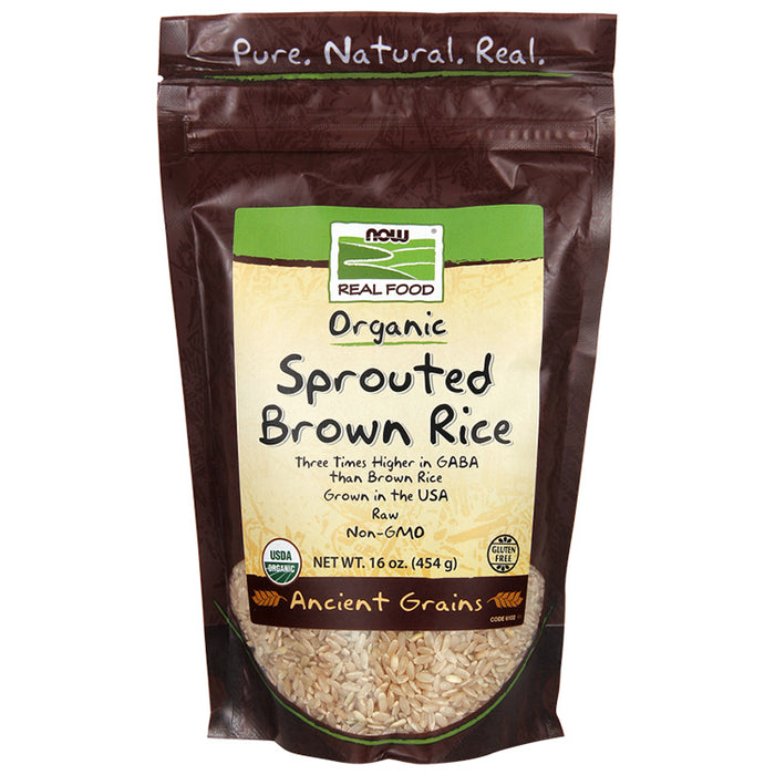 Sprouted Brown Rice - Organic, 16 oz.
