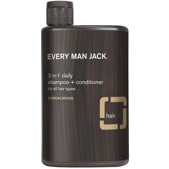 Mens 2+1 shampoo & Conditioner-Sandalwood, 13.5 oz