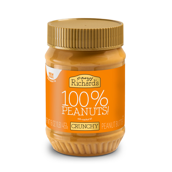 Natural Peanut Butter-Crunchy, 16 oz