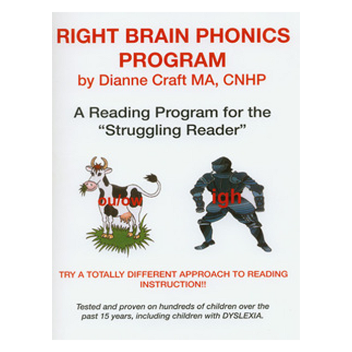 The Right Brain Phonics Reading Book
