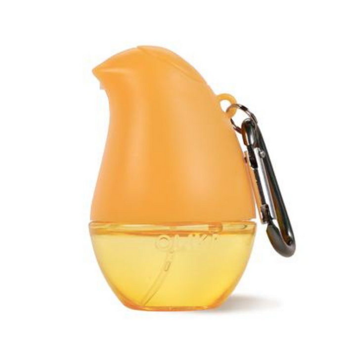 Clip-on Hydrating Hand Sanitizer, Orange Blossom, .6 oz