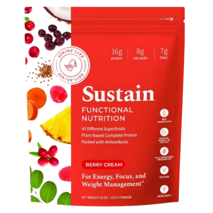 Sustain-Berry Cream, 14 Day