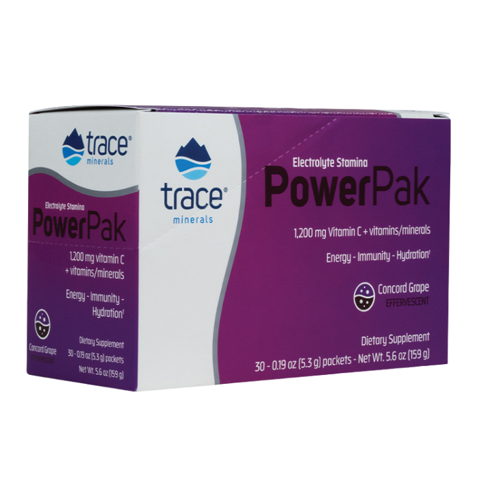 Electrolyte Stamina Power Pak - Grape Flavor, 32 Packets