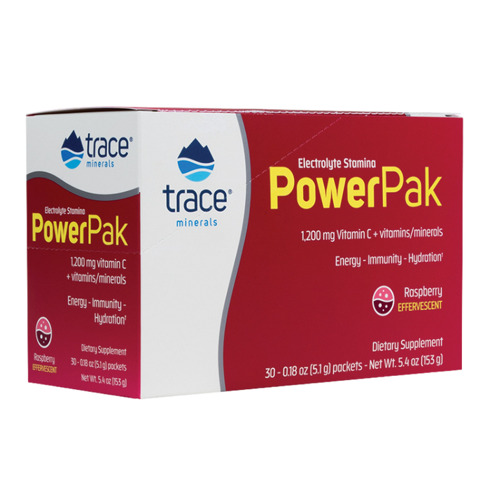Electrolyte Stamina Power Pak - Raspberry Flavor, 32 Packets