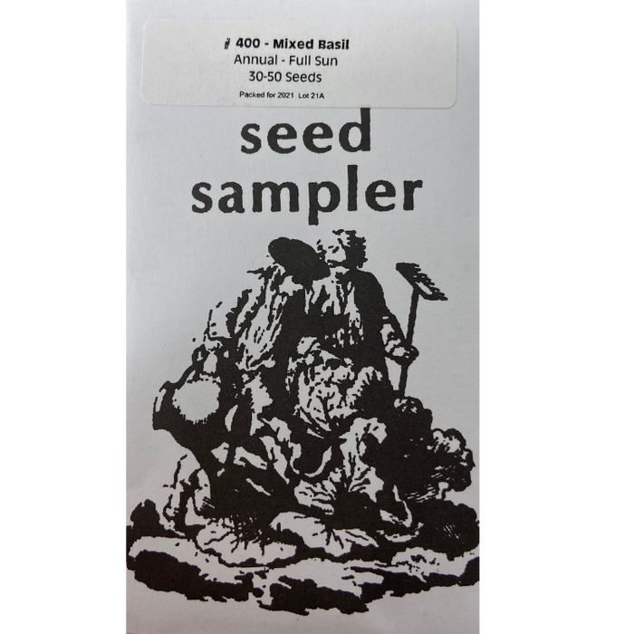 Basil - Mixed, 30-50 seeds per packet