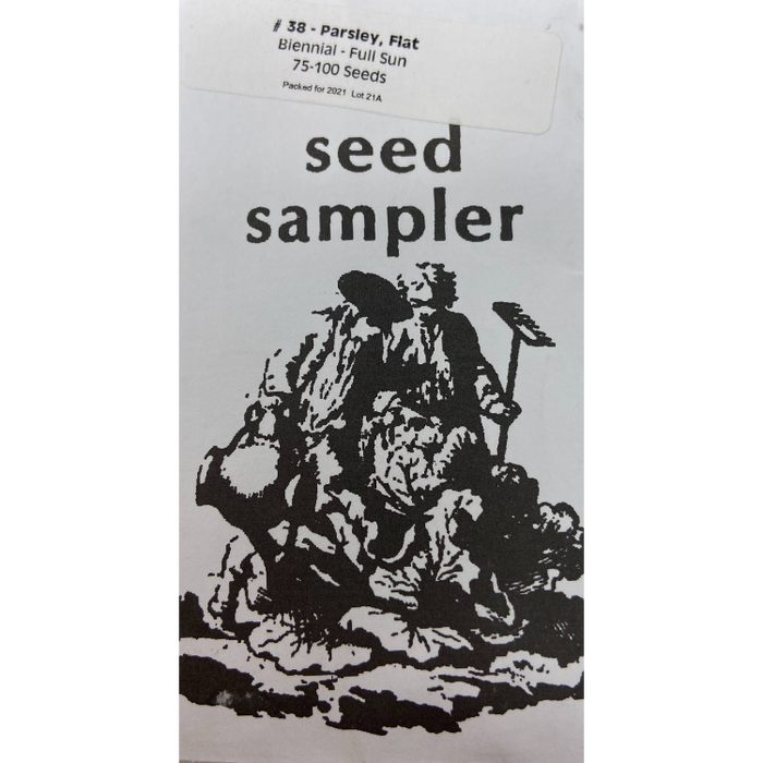 Parsley - Flat, 75-100 seeds per packet