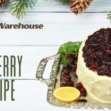 Healthy Cranberry Layer Cake Recipe 