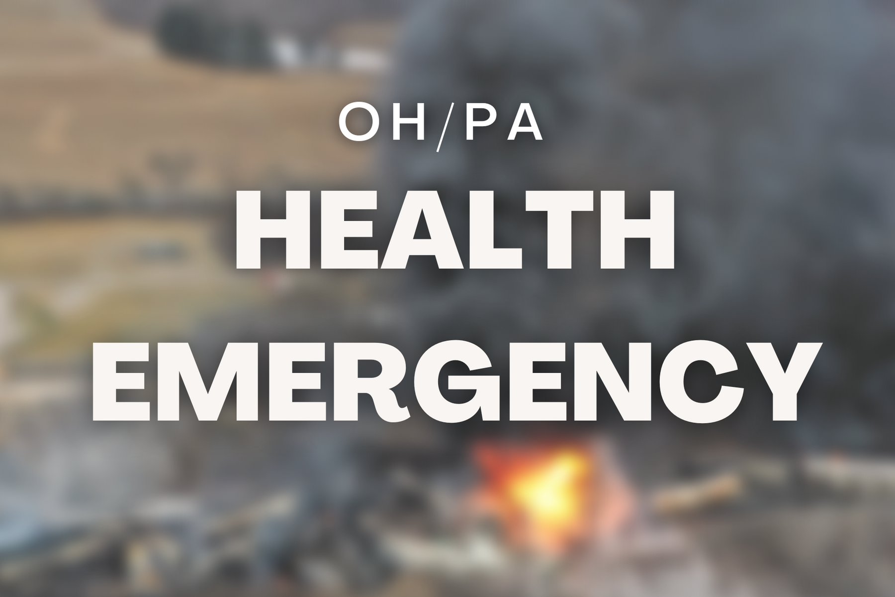 OH/PA Health Emergency