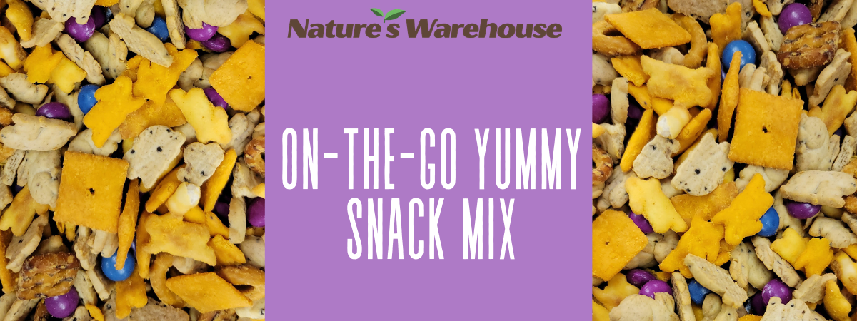 On-The-Go Yummy Snack Mix & Silicone Storage