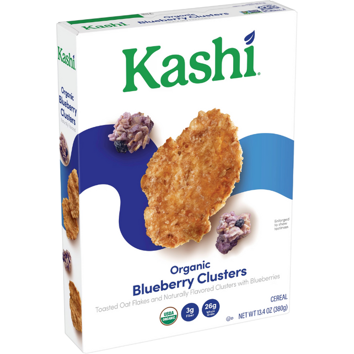 Organic Blueberry Clusters Cereal, 13.4 oz