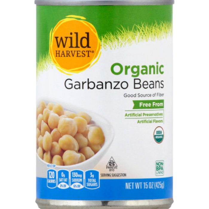 Organic Garbanza Beans, 15oz