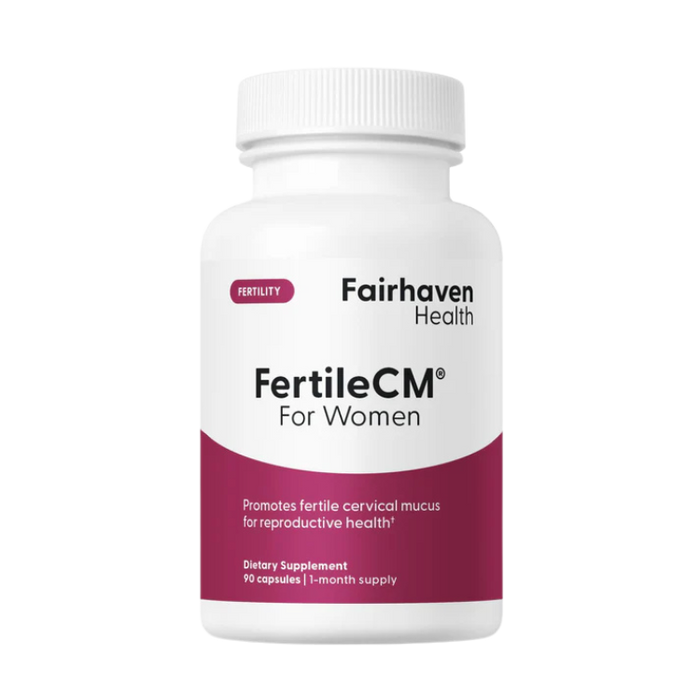 FertileCM Cervical Mucus Enhancer for Women, 90 Capsules