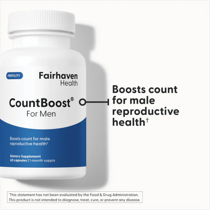 CountBoost For Men, 60 Capsules