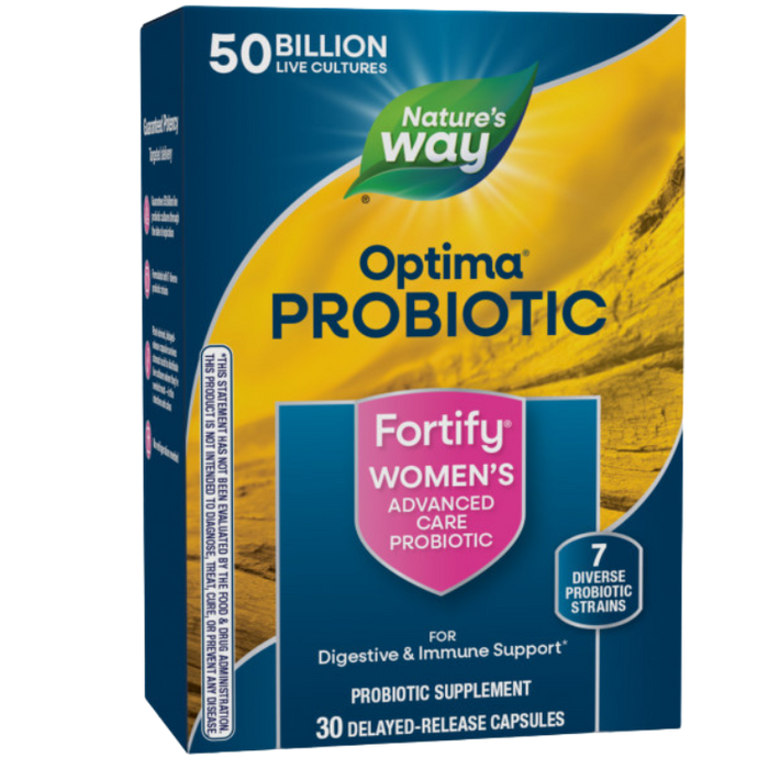 Primadophilus Optima 50 Billion - Women's Yeast Balance, 30 Vegetarian Capsules