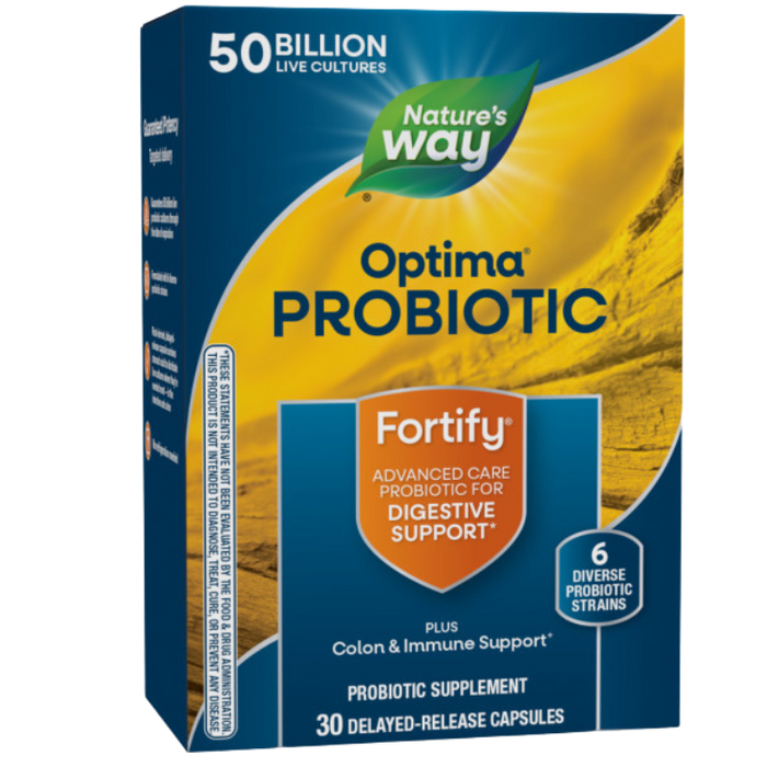 Primadophilus Optima 50 Billion - Digestive Balance, 30 Vegetarian Capsules