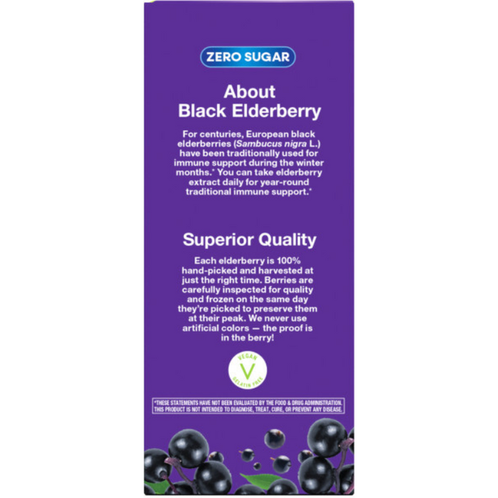 Sambucus Sugar-Free  Syrup - Black Elderberry