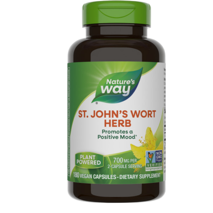 St. John's Wort Herb, 180 Capsules