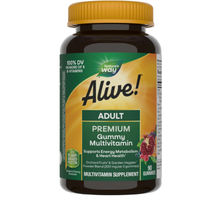 Alive! Adult Multi-Vitamin Gummy, 90 Gummies