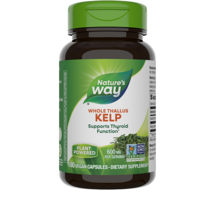 Natures Way Kelp Capsules, 100 caps