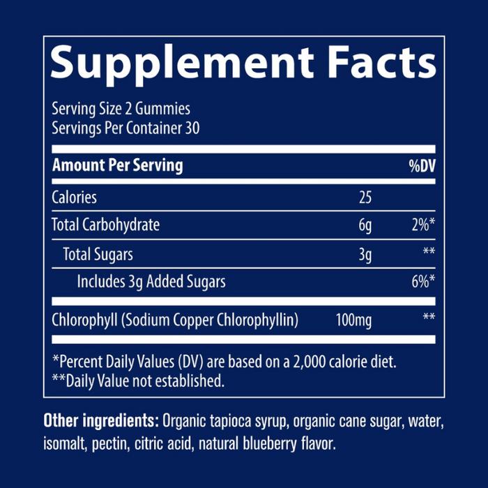 Chlorophyll, 60 Gummies