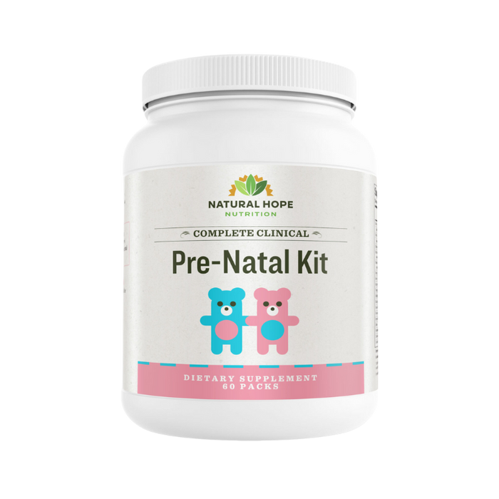 Complete Clinical Prenatal Kit, 1 Month Supply- 60 Packs