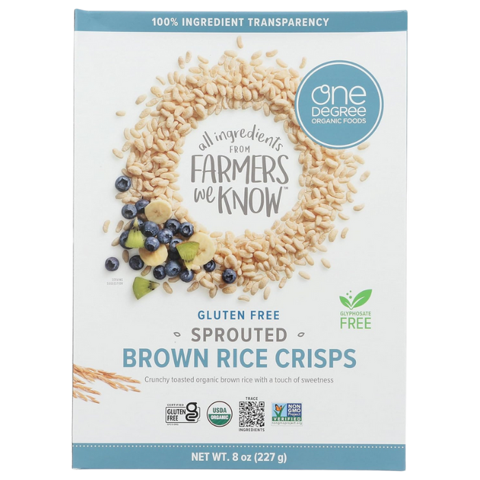 Sprouted Rice Crisps Cereal, 8oz