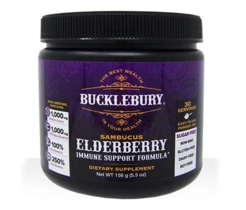 Buckleberry Immune Support Powder, 5.5 oz