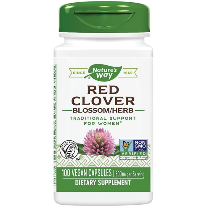 Red Clover-Blossom & Herb, 100 Capsules