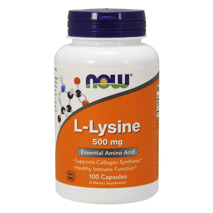 L-Lysine - 500mg, 100 Capsules
