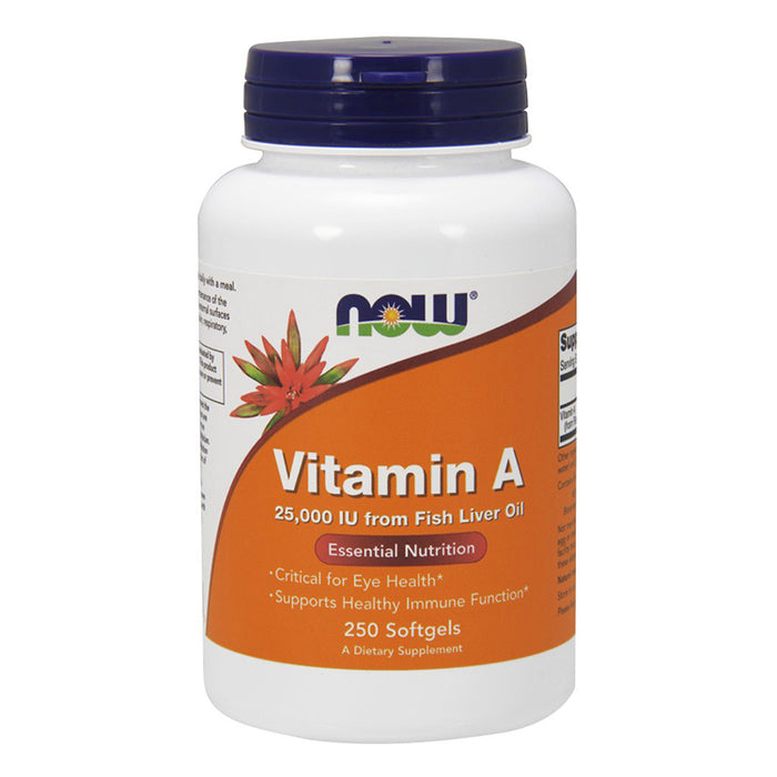Vitamin A (Fish Liver Oil), 250 Softgels