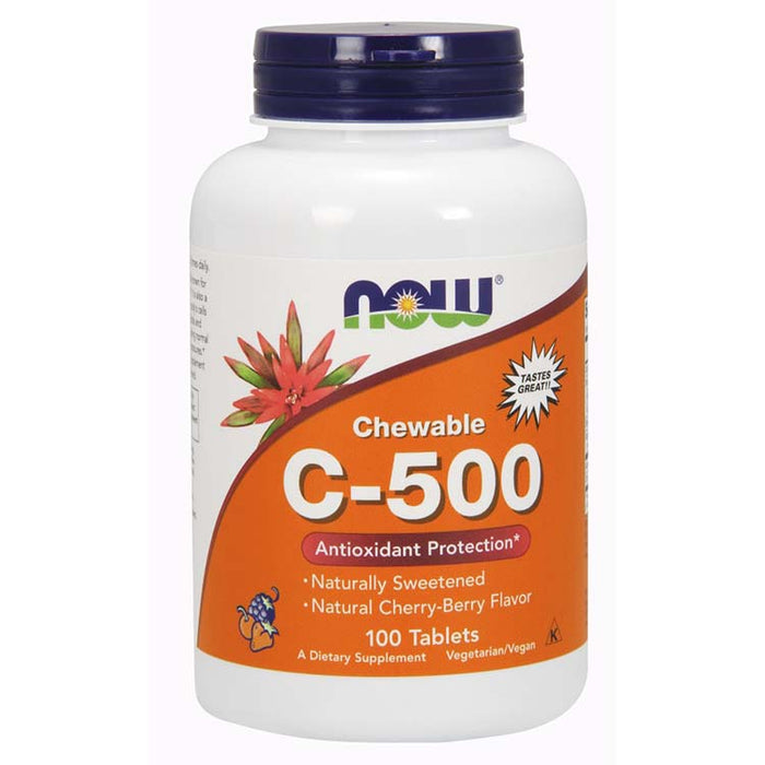 Vitamin C-500 Cherry Chewable, 100 Lozenges