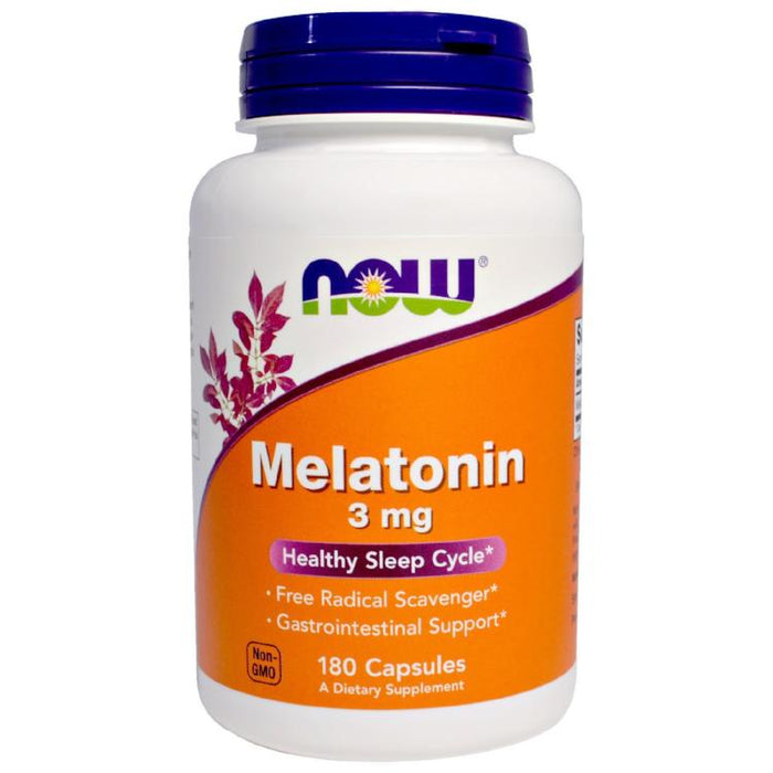 Melatonin - 3 mg, 180 capsules