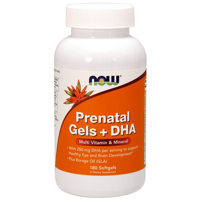 Prenatal Gels + DHA, 180 Softgels