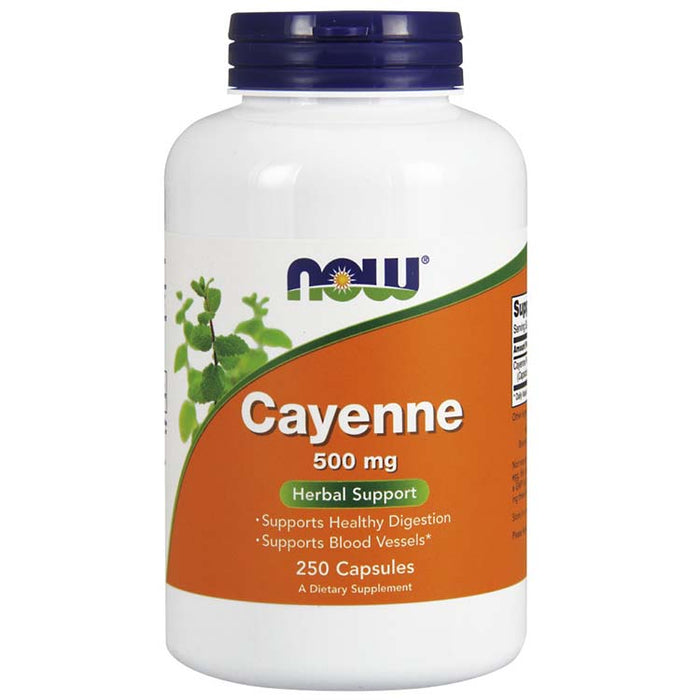 Cayenne - 500 mg, 250 Capsules