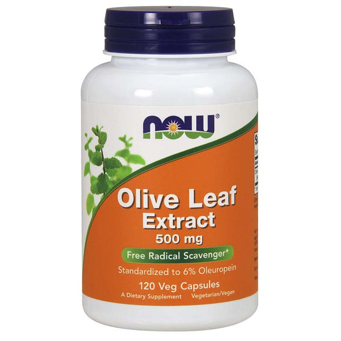 Olive Leaf Extract - 500 mg, Vegetarian, 120 Vcaps