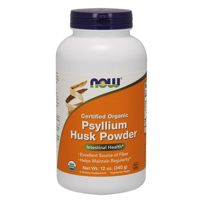 Psyllium Husk Powder - Organic, 12 oz.