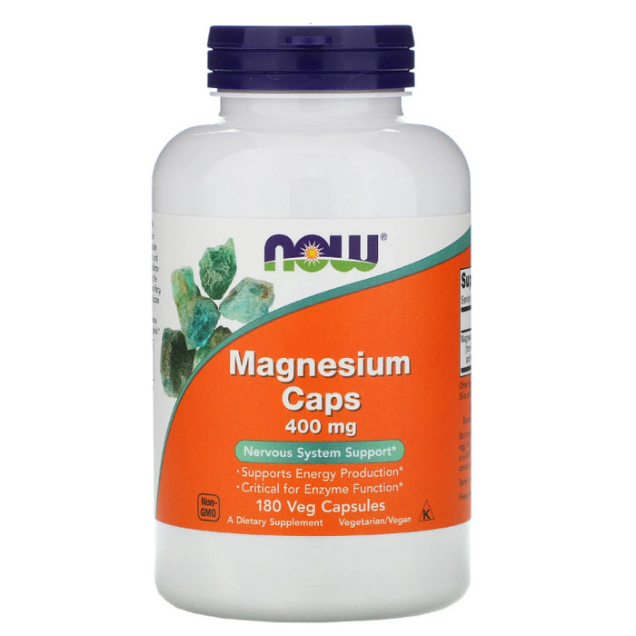 Magnesium 400 mg, 180 capsules