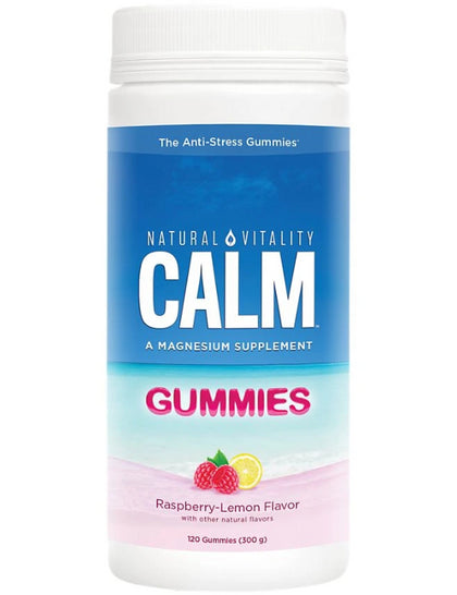 Natural calm gummies, 120 ct