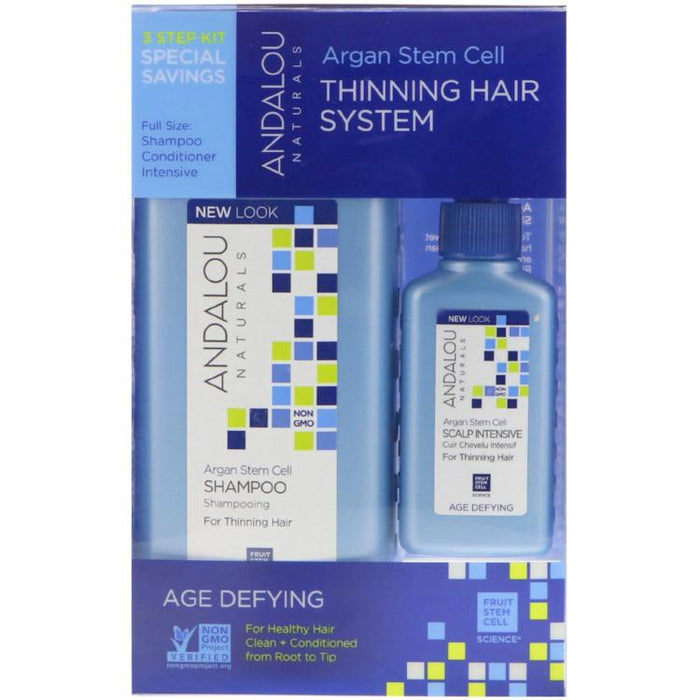 Age Defying Thinning Hair System, 3 Piece Kit
