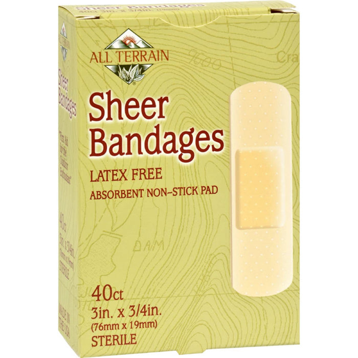 Sheer Bandages, 40 ct