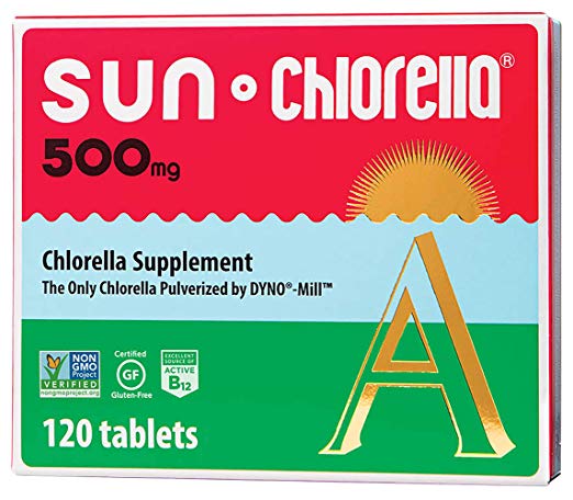 Sun Chlorella. 120 Tablets (20 Day Supply)