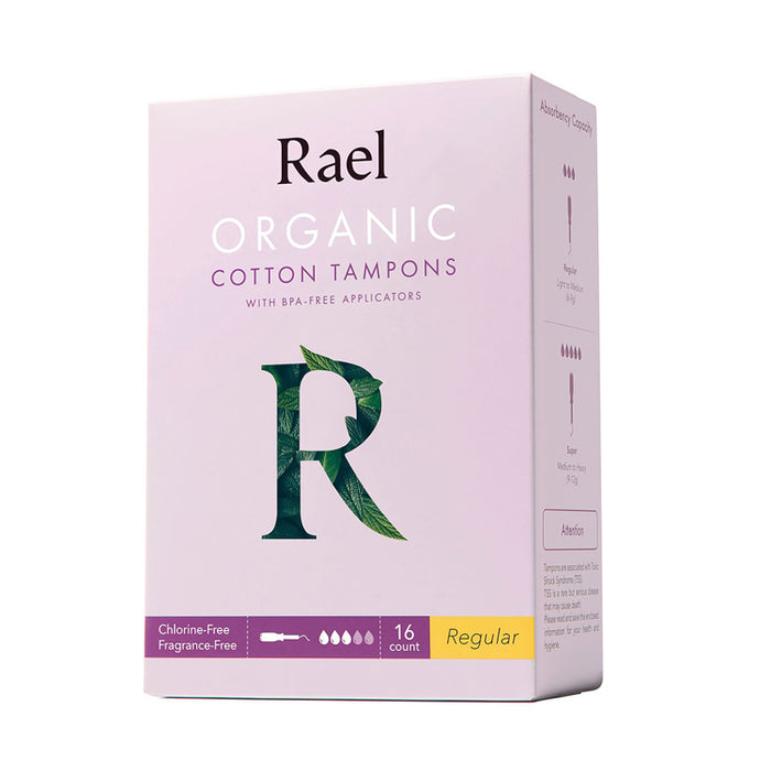 Organic Cotton Tampons, 16 count