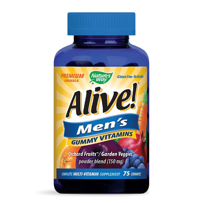 Alive Men's Multi, 75 Gummies