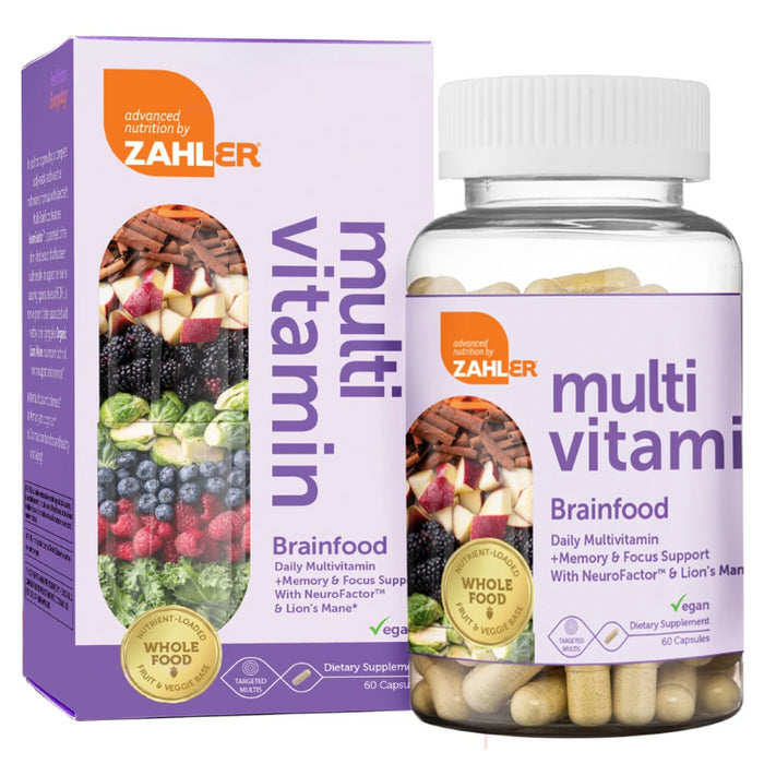 Zahlers Multi Vitamin Brainfood, 60 Caps