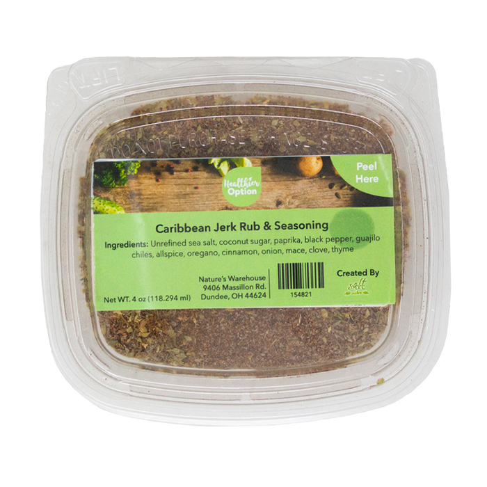 Caribbean Jerk Rub & Seasoning, 4 oz