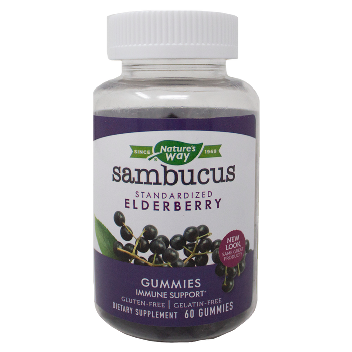 Sambucus Gummies - Standardized Elderberry, 60 Gummies