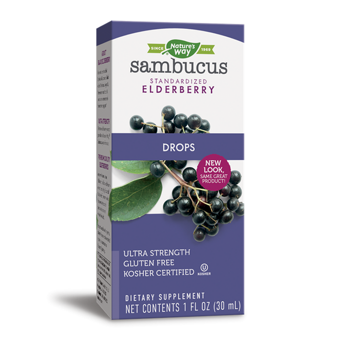 Sambucus Drops - Ultra-Strength Elderberry, 1 oz.