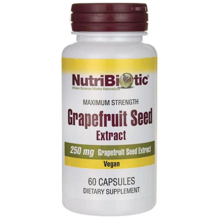 Grapefruit Seed Extract Capsules - Maximum Strength, 60 caps