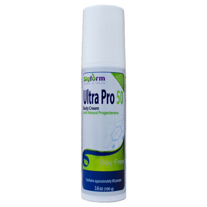 Ultra Pro 50- Natural progesterone 55 mg, 3.6 oz.